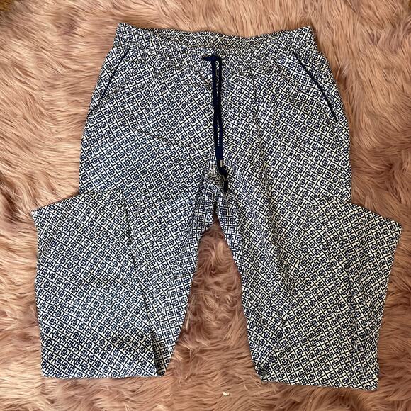 Lands' End Pants - Lands End Pull On High-Rise Beach Pants